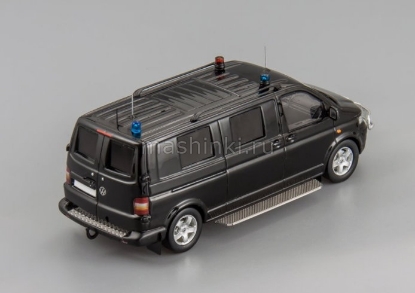 Изображение DIP ГОН 1/43 VW T-5 Friederichs (Автомобиль выездной охраны) black/черный