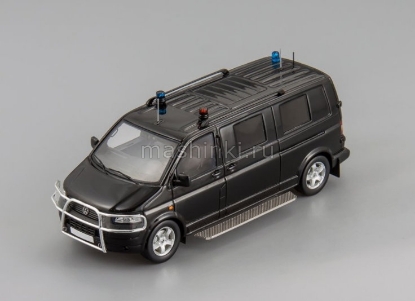 Изображение DIP ГОН 1/43 VW T-5 Friederichs (Автомобиль выездной охраны) black/черный