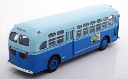 Изображение IXO 1/43 Автобус GM TDH-3714 Santa Monica Municipal 1955 blue