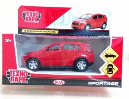 Изображение ТЕХНОПАРК KIA Sportage 12 см коричневый