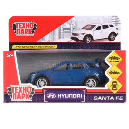 Изображение ТЕХНОПАРК HYUNDAI Santa Fe 12 см синий