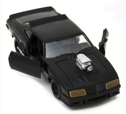 Изображение GREENLIGHT 1/24 FORD Falcon XB V8  Black Interceptor (к/ф Безумный Макс) 1973