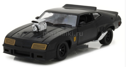 Изображение GREENLIGHT 1/24 FORD Falcon XB V8  Black Interceptor (к/ф Безумный Макс) 1973