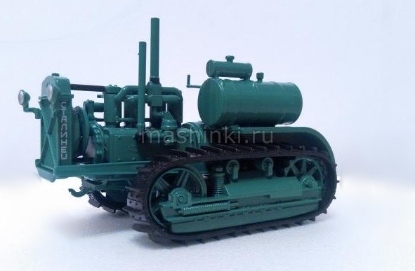 Изображение ТРАКТОРЫ-076 1/43 С-60 СТАЛИНЕЦ зелёный (05.01.2018)