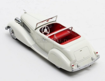 Изображение MATRIX 1/43 DUESENBERG SJ544-2570 Bohman & Schwartz Convertible 1936 white