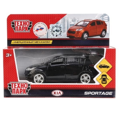 Изображение ТЕХНОПАРК KIA Sportage 12 см черный