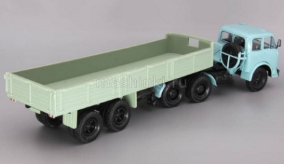 Изображение НАП 1/43 М-515 полуприцеп Минский-5205 серо-голубой