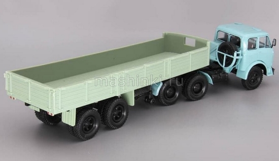 Изображение НАП 1/43 М-515 полуприцеп Минский-5205 серо-голубой