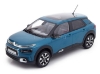 Изображение NOREV 1/18 CITROEN C4 New Cactus (кроссовер) 2018 emeraude blue/white deco