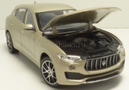 Изображение WELLY 1/24 MASERATI Levante кроссовер 2016 metallic beige
