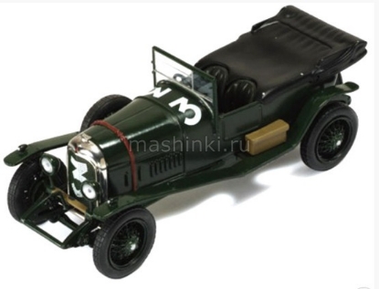 Изображение IXO 1/43 BENTLEY Sport 3.0 LIT. S.Davis-J.Benjafield №3 1927 темно-зеленый