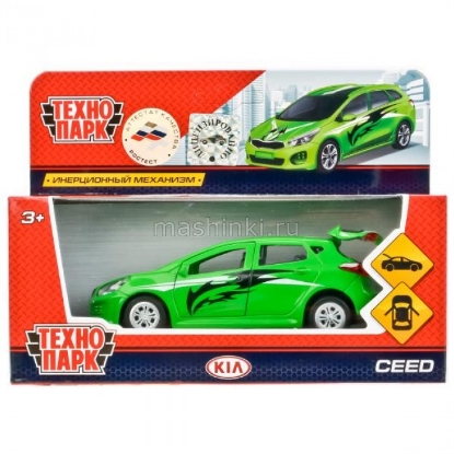 Изображение ТЕХНОПАРК KIA Ceed Спорт 12 см зеленый
