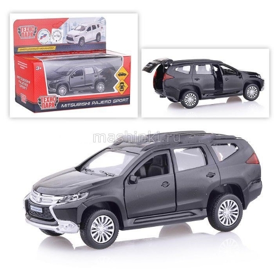 Изображение ТЕХНОПАРК MITSUBISHI Pajero Sport 12 см черный