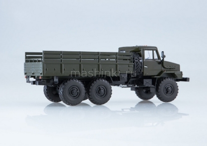 Изображение АИСТ 1/43 У-4322 бортовой с тентом хаки