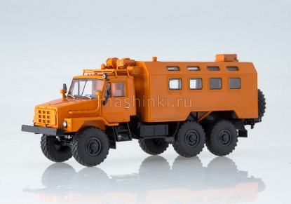 Изображение АИСТ 1/43 У-4322 кунг оранжевый