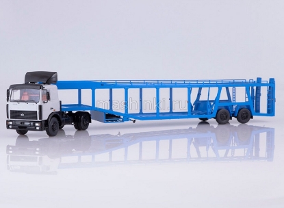 Изображение SSM 1/43 Минский-5432 полуприцеп-автовоз 934410 (А908)