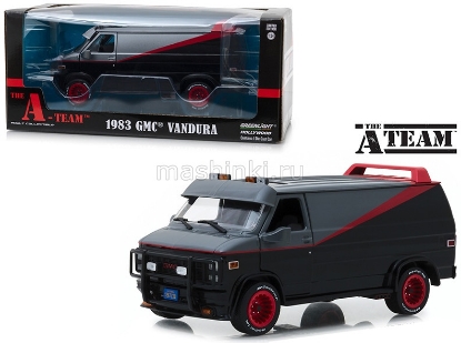 Изображение GREENLIGHT 1/24 GMC Vandura фургон 1983 (т/с Команда А)