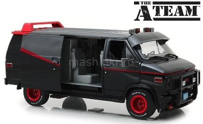 Изображение GREENLIGHT 1/18 GMC Vandura (фургон) 1983 (т/c Команда А)