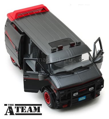 Изображение GREENLIGHT 1/18 GMC Vandura (фургон) 1983 (т/c Команда А)