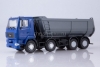 Изображение АИСТ 1/43 Минский-6516 самосвал U-образный кузов синий/серый