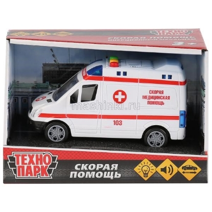 Изображение ТЕХНОПАРК Микроавтобус Скорая помощь (свет, звук)