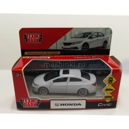 Изображение ТЕХНОПАРК HONDA Civic 12 см белый