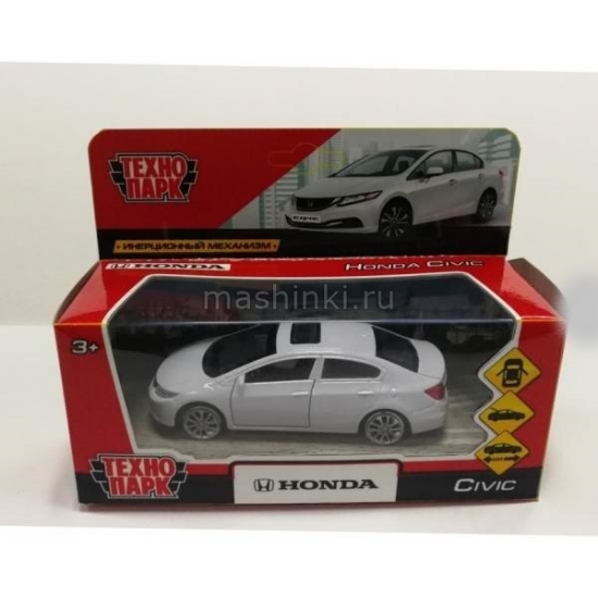 Изображение ТЕХНОПАРК HONDA Civic 12 см белый