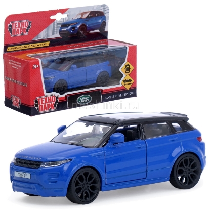 Изображение ТЕХНОПАРК LAND ROVER Range Rover Evoque 12 см синий