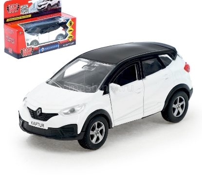 Изображение ТЕХНОПАРК RENAULT Kaptur 12 см черно-белый