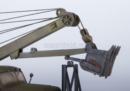 Изображение MODELPRO 1/43 ДКА-0,25/5 автокран-экскаватор (шасси ЗИС-151 следы эксплуатации)