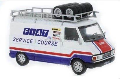 Изображение IXO 1/43 FIAT 242 техничка Fiat France Service Course 1979