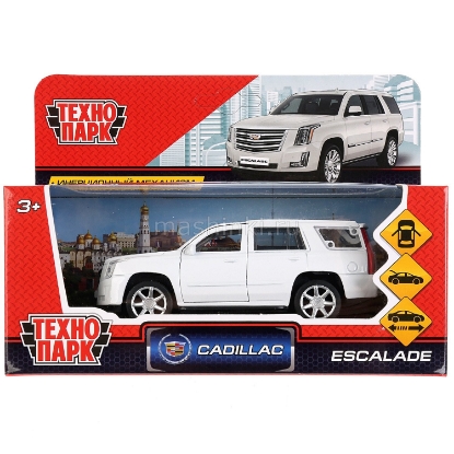 Изображение ТЕХНОПАРК CADILLAC Escalade 12 см белый