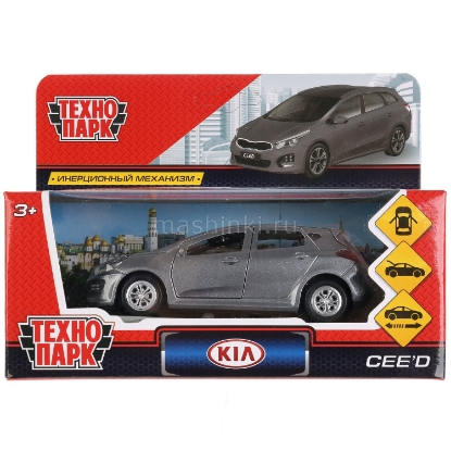 Изображение ТЕХНОПАРК KIA Ceed 12 см серый