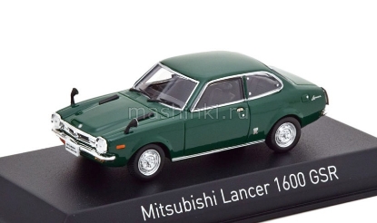 Изображение NOREV 1/43 MITSUBISHI Lancer 1600 GSR (A70) 1973 dark green