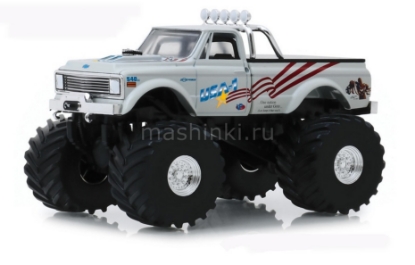 Изображение GREENLIGHT 1/43 CHEVROLET K-10 Monster Truck Bigfoot USA-1 1970