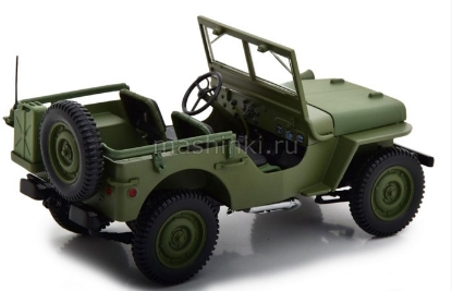 Изображение NOREV 1/18 JEEP Willys 4x4 1942 green