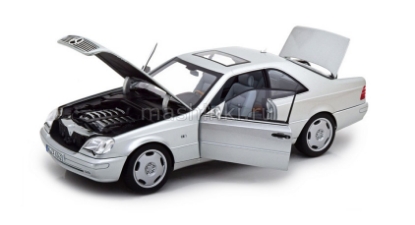 Изображение NOREV 1/18 MERCEDES-BENZ 600 SEC (C140) 1992 silver metallic