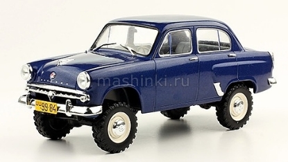 Изображение ЛСА-047 1/24 МОСКВИЧ-410 4x4 синий (15.11.2019)