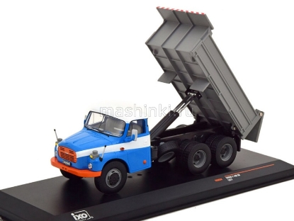 Изображение IXO 1/43 TATRA 148S3 6х6 самосвал 1970 blue/grey