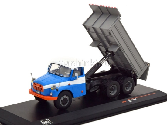 Изображение IXO 1/43 TATRA 148S3 6х6 самосвал 1970 blue/grey