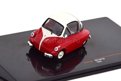 Изображение IXO 1/43 ISO Isetta 1955 red/white