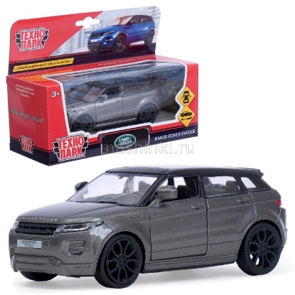 Изображение ТЕХНОПАРК LAND ROVER Range Rover Evoque 12 см серый