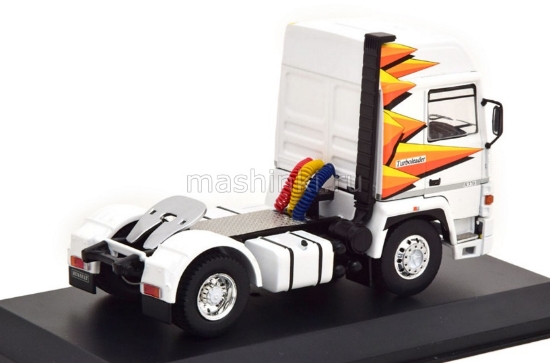 Изображение IXO 1/43 Седельный тягач RENAULT R370 Turboleader 1987 white-orange-yellow