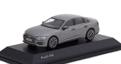 Изображение I-SCALE 1/43 AUDI A6 Limousine 2018 taifun grey
