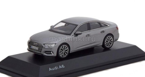 Изображение I-SCALE 1/43 AUDI A6 Limousine 2018 taifun grey