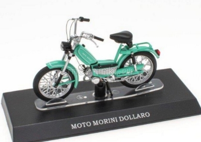 Изображение LEO MODELS-Scooters Collection 1/18 MOTO Morini Dollaro скутер turquoise