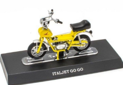 Изображение LEO MODELS-Scooters Collection 1/18 ITALJET Go Go скутер yellow