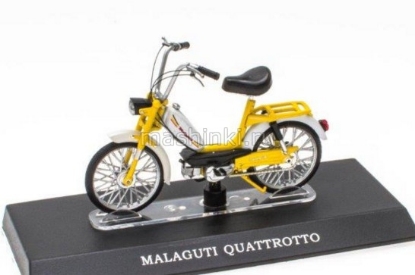 Изображение LEO MODELS-Scooters Collection 1/18 MALAGUTI Quattrotto скутер yellow