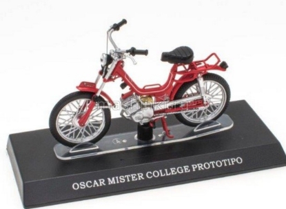 Изображение LEO MODELS-Scooters Collection 1/18 OSCAR Mister College Prototipo скутер red