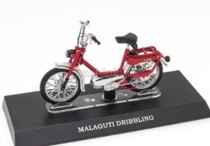 Изображение LEO MODELS-Scooters Collection 1/18 Скутер MALAGUTI Dribbling red